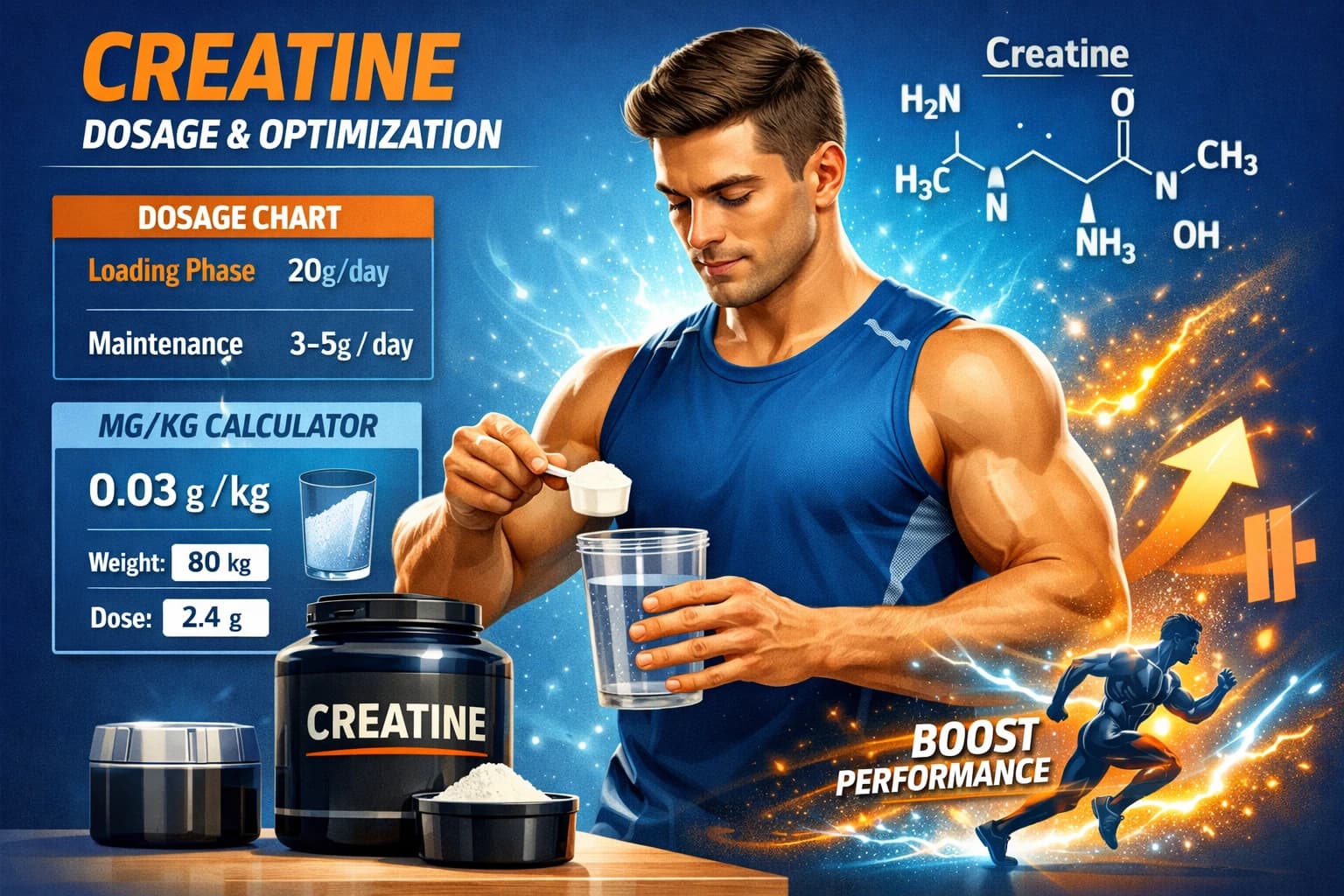 Creatine Dosage: How Much to Take, and When