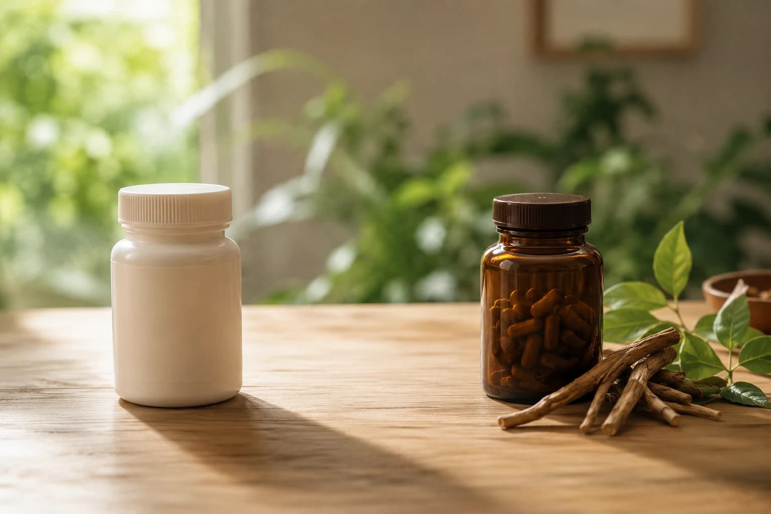 Ashwagandha und Wechselwirkungen mit Medikamenten: Was wirklich interagiert, und warum