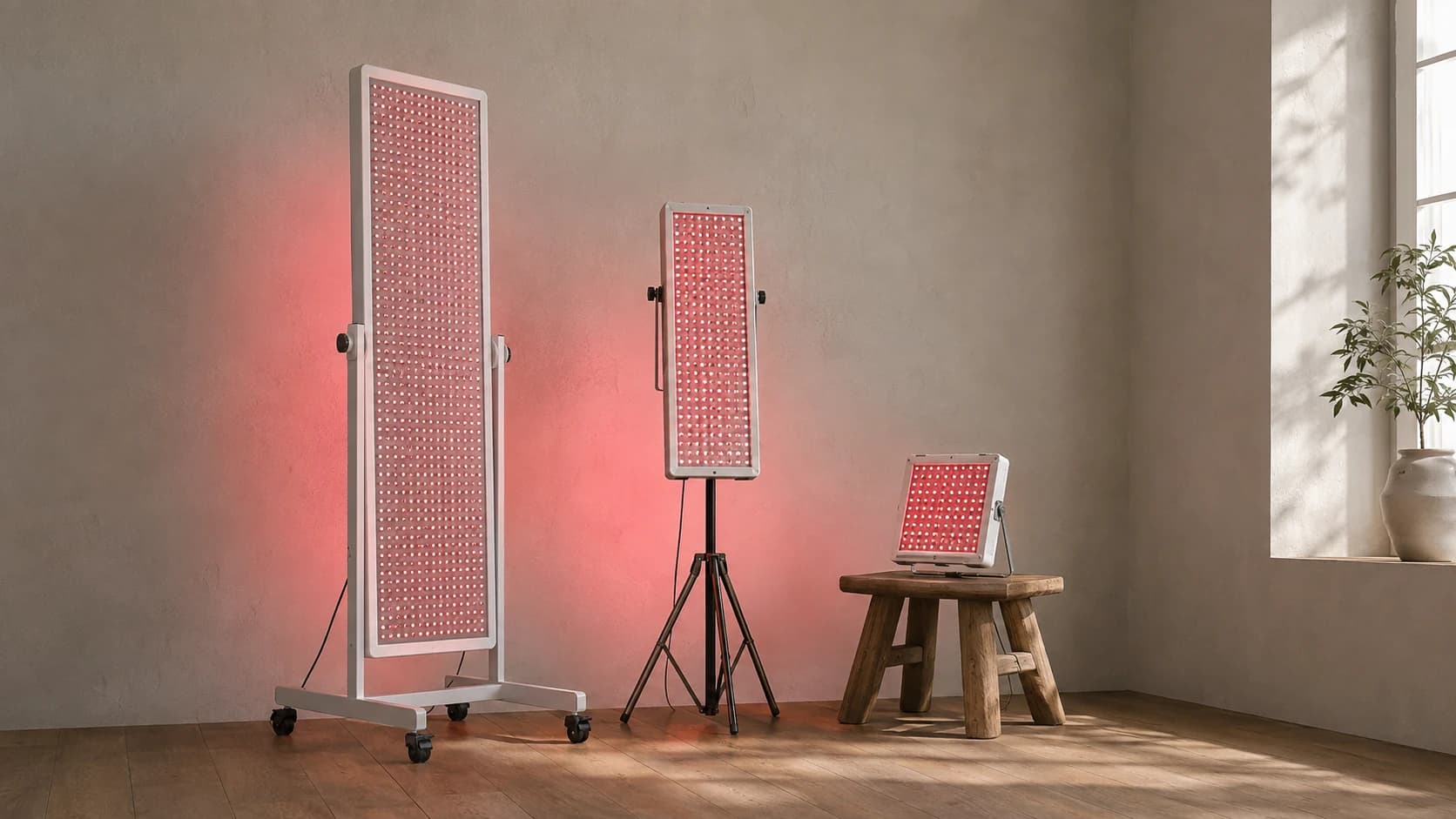 Red Light Therapy Panels, Lamps and Machines Compared