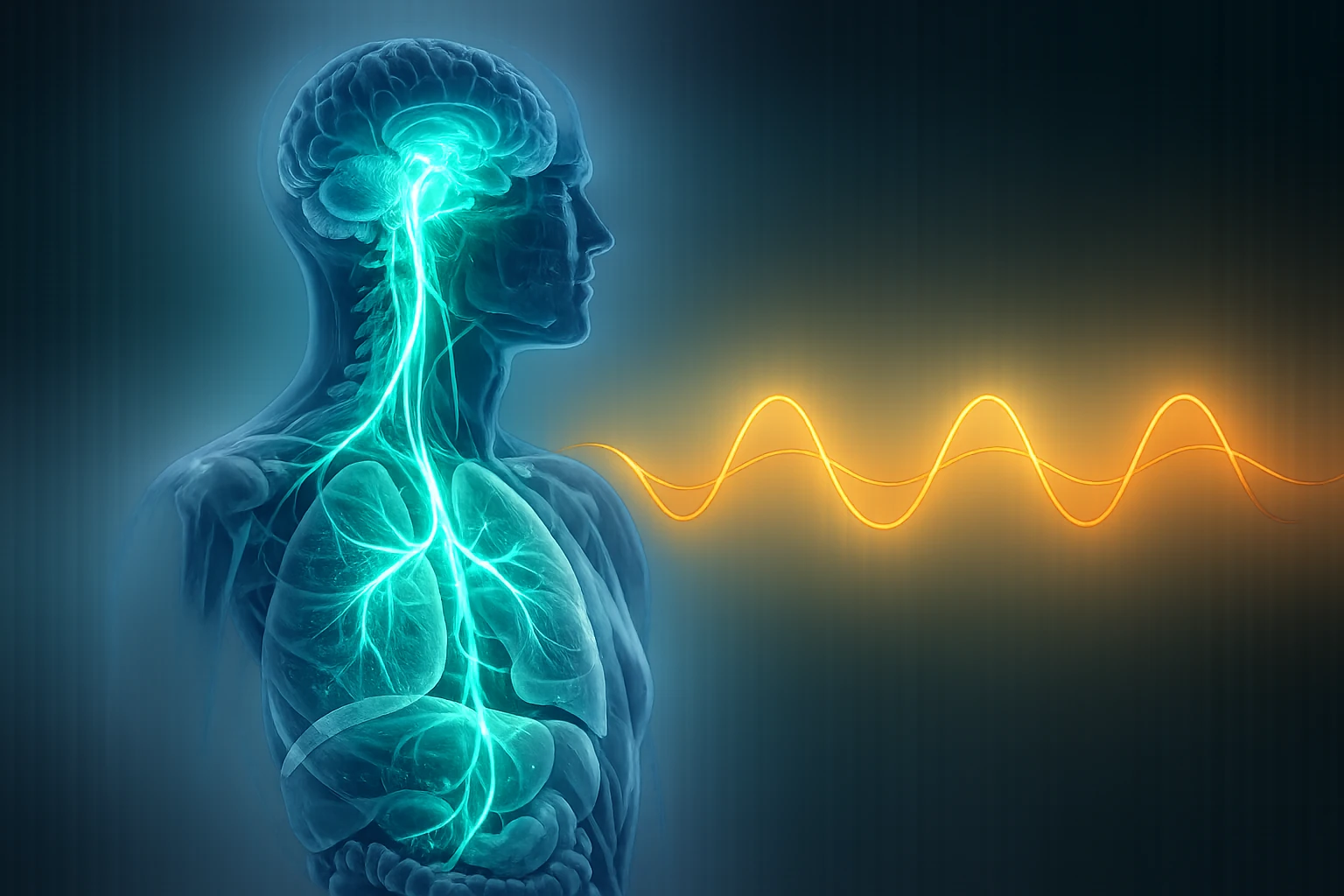 Vagus nerve activation through controlled breathing and the parasympathetic nervous system